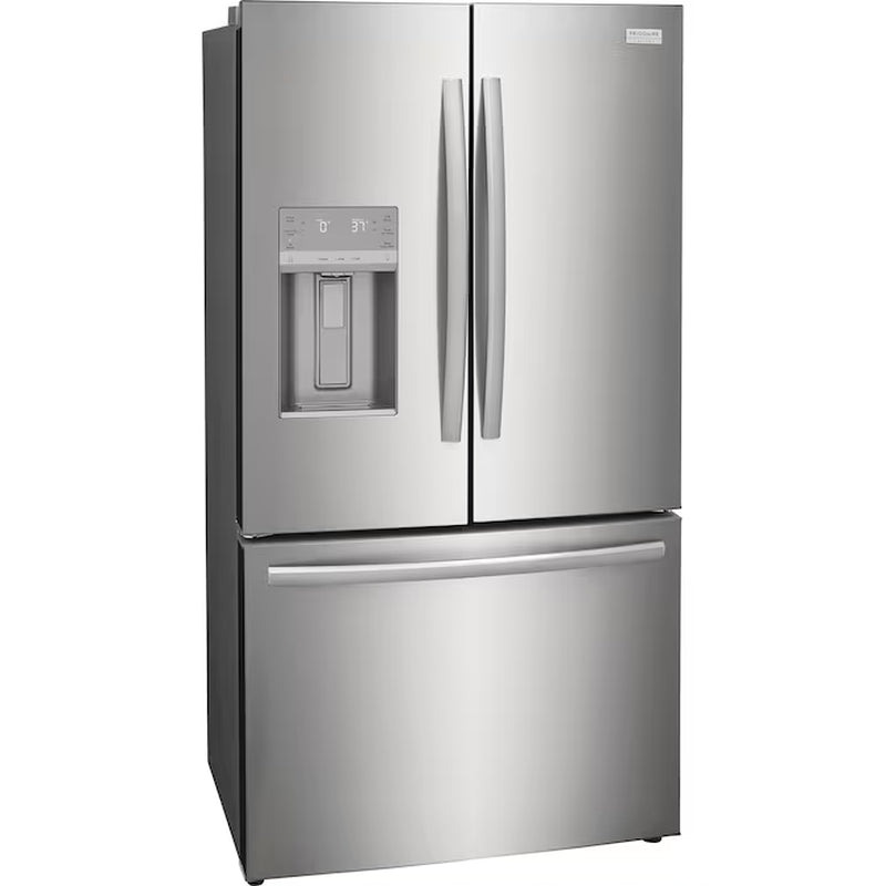 Gallery Counter-Depth 22.6-Cu. Feet 3 -Door French Door Refrigerator with Dual Ice Maker with Water and Ice Dispenser ( Fingerprint Resistant Stainless Steel ) ENERGY STAR Certified