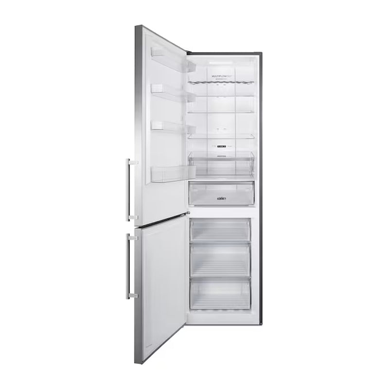 11.7-Cu. Feet Counter-Depth Bottom-Freezer Refrigerator Stainless Steel Doors and Gray Cabinet ) ENERGY STAR Certified