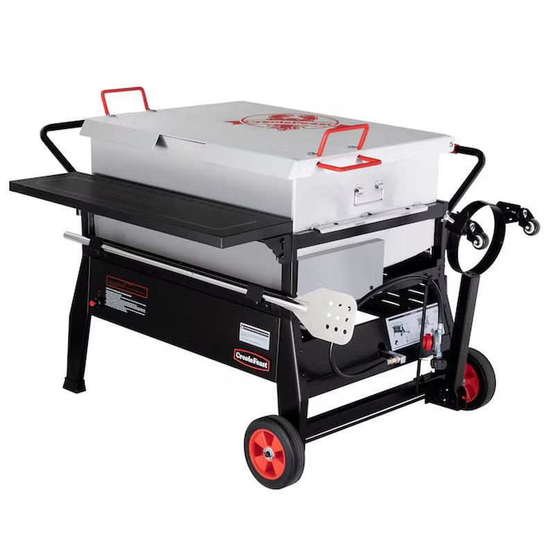 70 Qt Single Sack Crawfish Seafood Boiler 2 -Burner Propane 20-Lb. Tank Electronic Aluminum Boiler