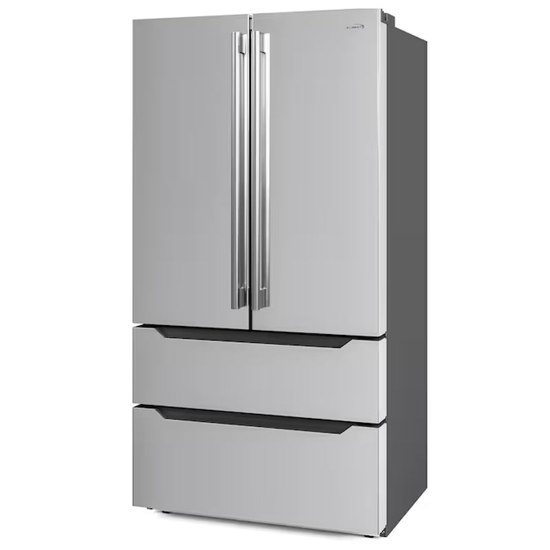 Counter-Depth 22.5-Cu. Feet 4 -Door French Door Refrigerator with Ice Maker ( Stainless Steel )