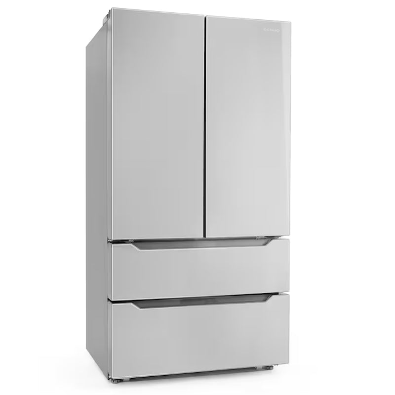 Counter-Depth 22.5-Cu. Feet 4 -Door French Door Refrigerator with Ice Maker with Ice Dispenser ( Stainless Steel ) ENERGY STAR Certified