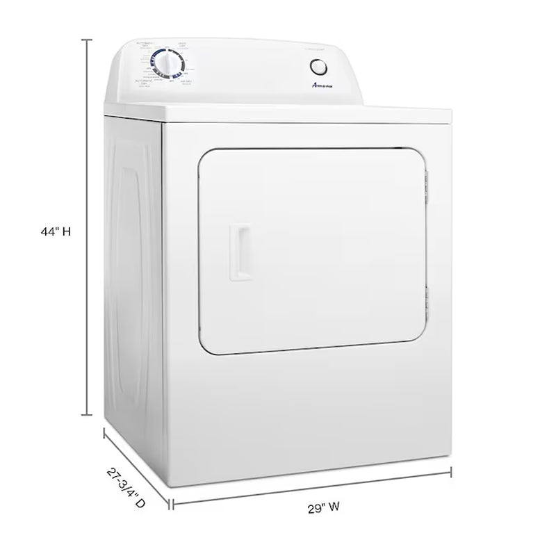 6.5-Cu. Feet Vented Electric Dryer ( White )