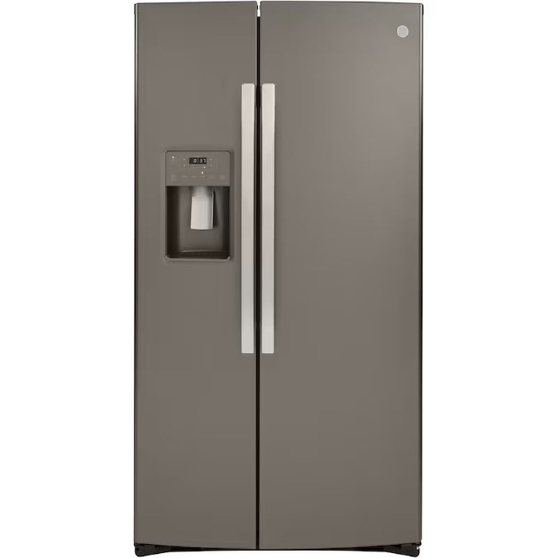 25.1-Cu Ft Side-By-Side Refrirator with Ice Maker, Water and Ice Dispenser (Stainless Steel)