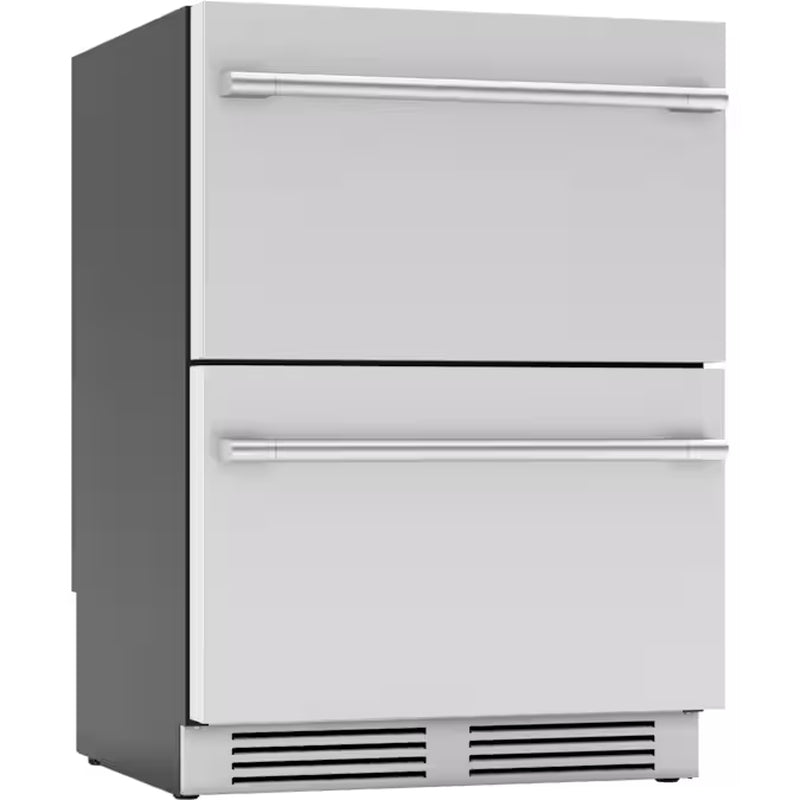 Presrv Dual Zone 24-Inches 2 -Drawer Built-In Drawer Refrigerator ( Stainless Steel )