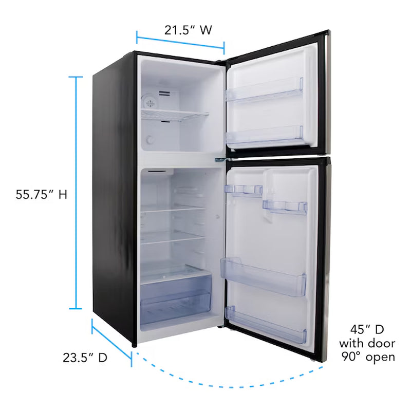 7-Cu Ft Counter-Depth Top-Freezer Refrigerator (Stainless Steel) ENERGY STAR