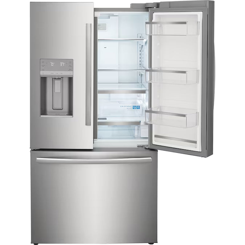 Gallery Counter-Depth 22.6-Cu. Feet 3 -Door French Door Refrigerator with Dual Ice Maker with Water and Ice Dispenser ( Fingerprint Resistant Stainless Steel ) ENERGY STAR Certified