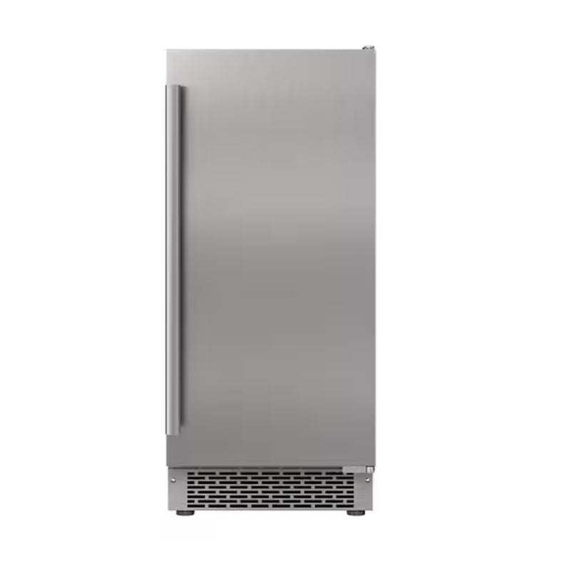 56-Lbs. Ice per Day Freestanding or Built-In Bullet Ice Maker ( Stainless Steel )