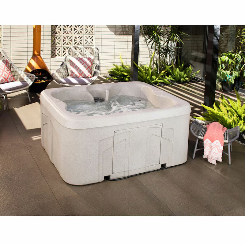 Spas 13 Jet 4 -Person Square Hot Tub (Cover Included)