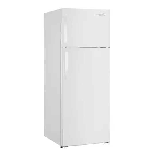 10-Cu Ft Counter-Depth Top-Freezer Refrigerator (White)