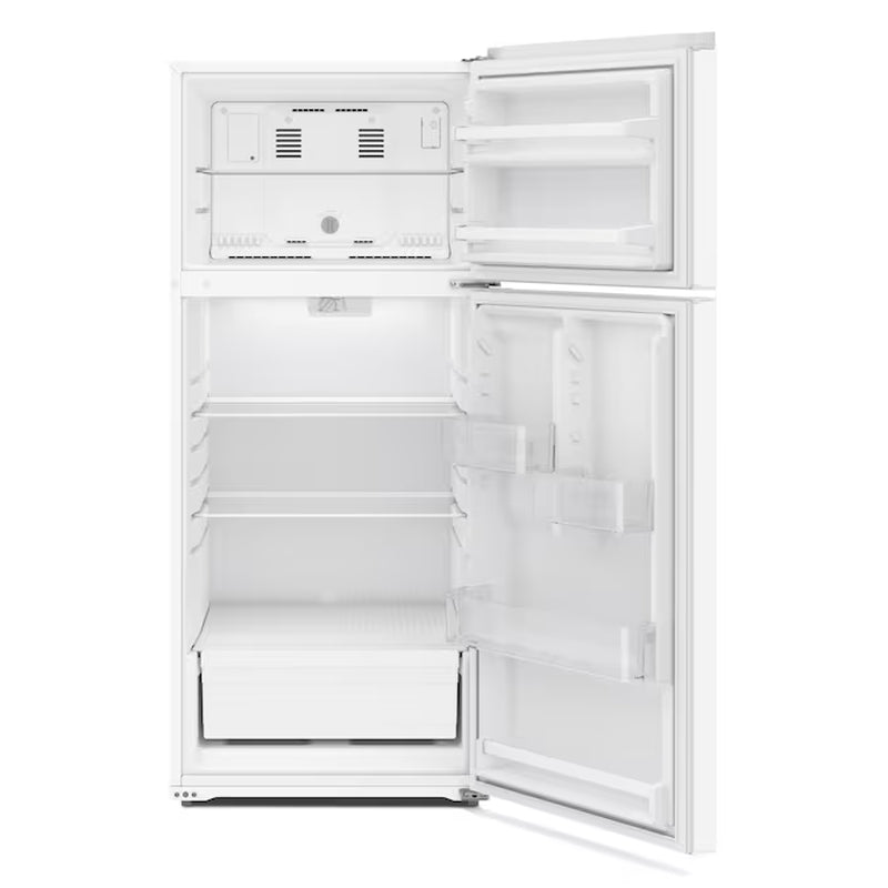 16.4-Cu Ft Top-Freezer Refrigerator (White)