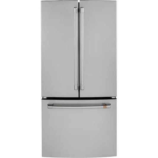 Counter-Depth 18.6-Cu. Feet 3 -Door French Door Refrigerator with Ice Maker with Water Dispenser ( Stainless Steel ) ENERGY STAR Certified