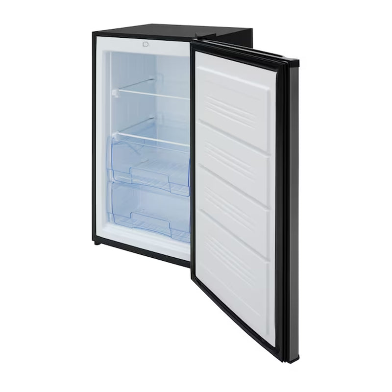 Convertible to Refrigerator 4.2-Cu. Feet Manual Upright Freezer ( Black )