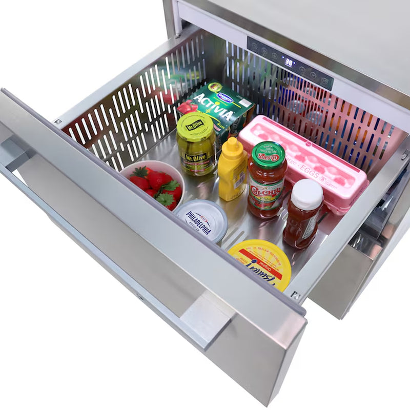 5.2-Cu. Feet Mini Fridge ( Stainless Steel ) Garage Ready